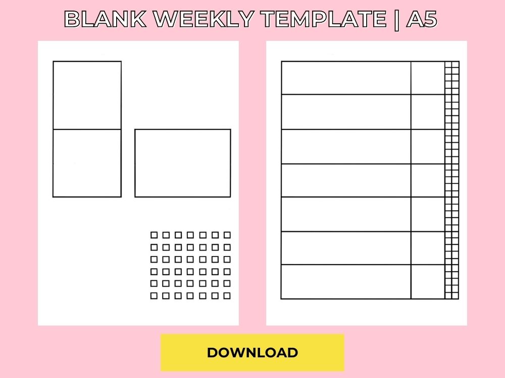 blank weekly pdf template