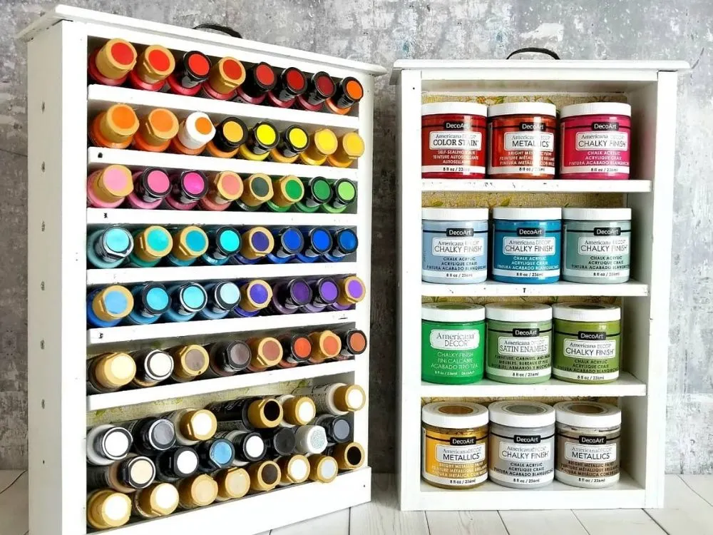 paint storage small spaces