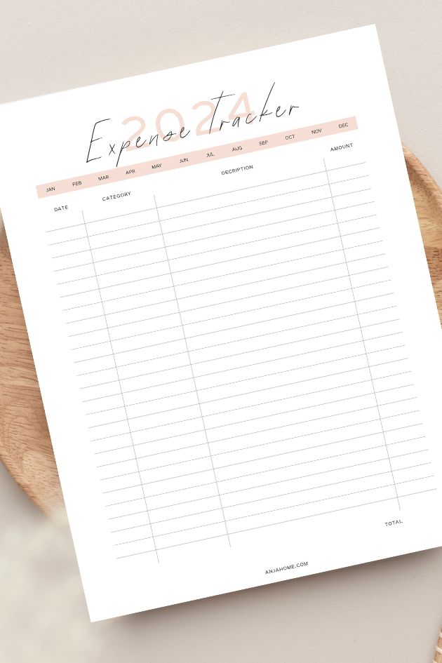 bullet journal budgeting ideas printable expense tracker minimalist