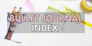 Bullet Journal 101 Everything You Need To Know - AnjaHome