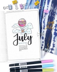 Summer Bullet Journal Ideas - AnjaHome