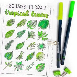 Summer Bullet Journal Ideas - AnjaHome