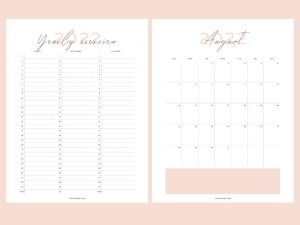 Printable College Student Planner - AnjaHome