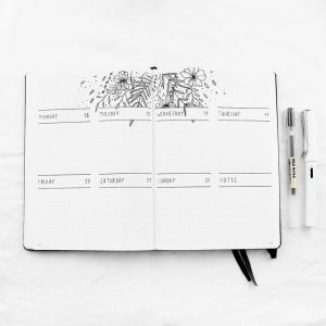 Minimalist Bullet Journal Spread Ideas for 2024 - AnjaHome