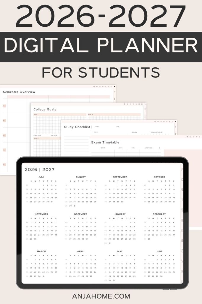 2026 2027 college free goodnotes planner