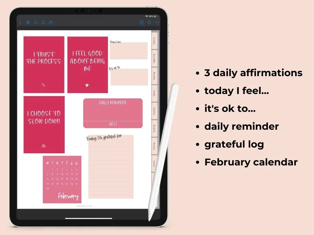 february digi planner free goodnotes stickers