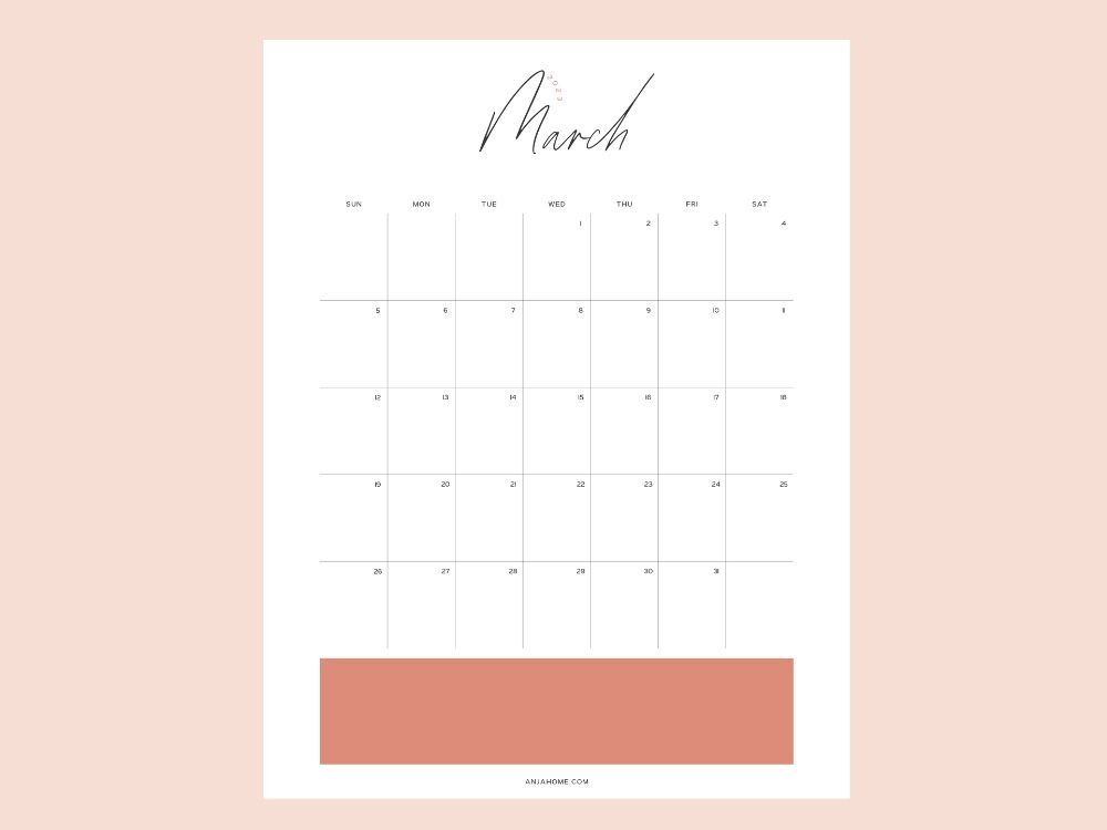 monthly overview planner 2023 free