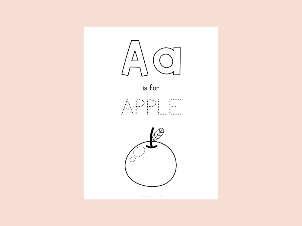letter a recognition worksheets fun