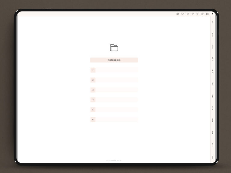 Free Goodnotes Templates for Students 2026/2027 - AnjaHome