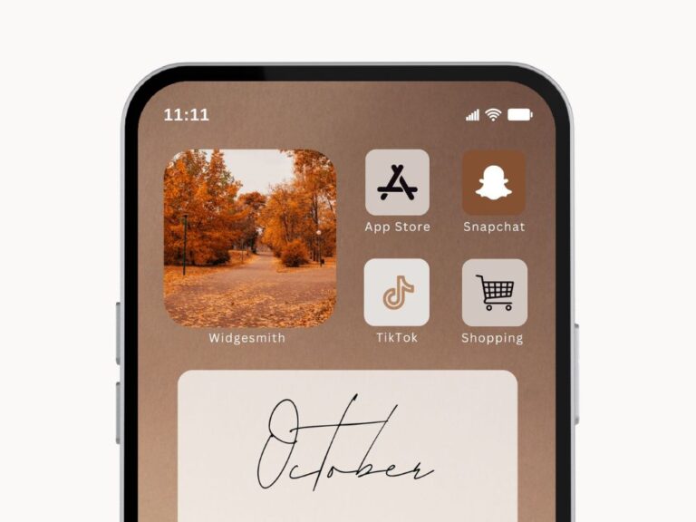 Fall App Icons (Free & Aesthetic) - AnjaHome