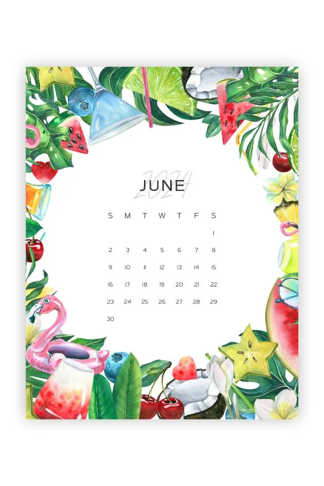 june 23monthly overview colorful