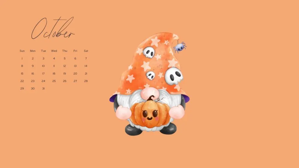 october wallpaper free cute Halloween