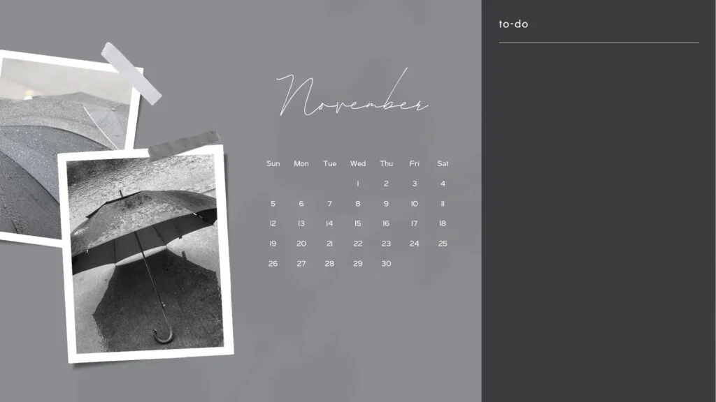 november desktop backgrounds minimalist