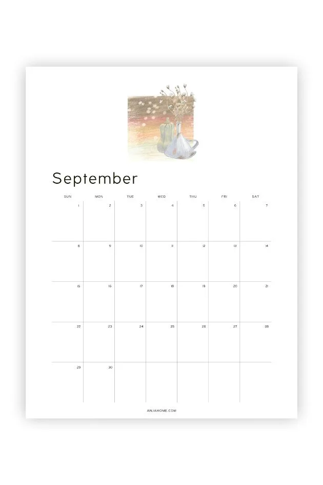 printable calendar september 2024