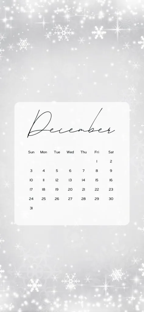 december wallpaper aesthetic minimalist white