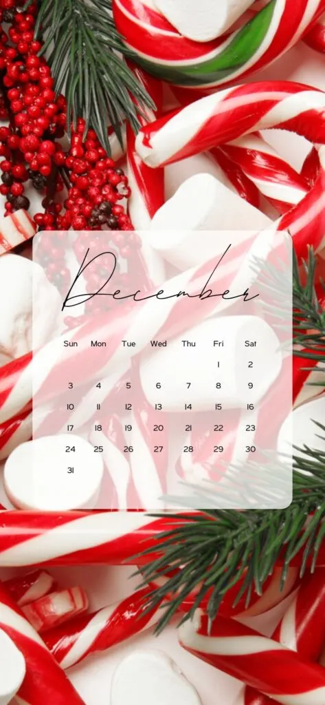 aesthetic december wallpaper red