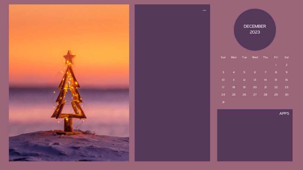 december desktop wallpapers purple organizer