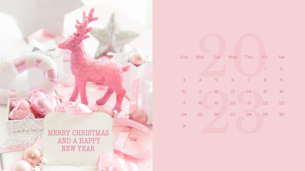 desktop wallpaper december cute pink