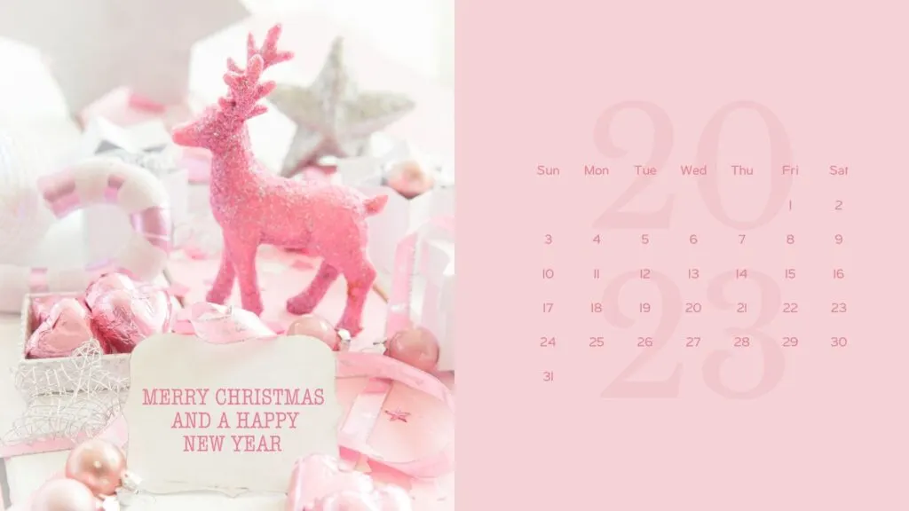 desktop wallpaper december cute pink