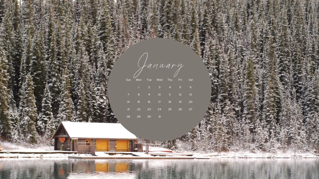 january background desktop landscape