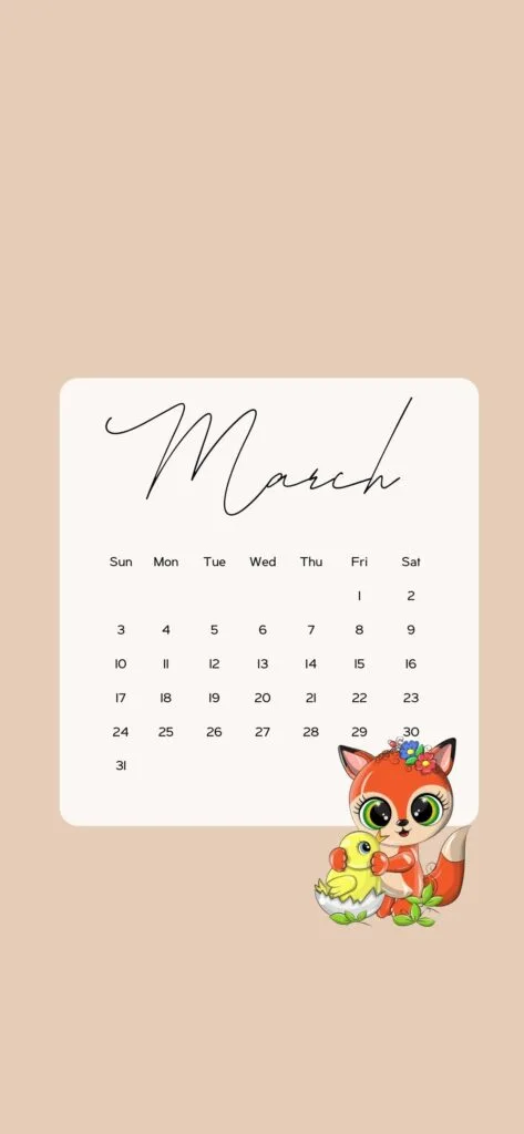 free wallpaper march cute easter doodles