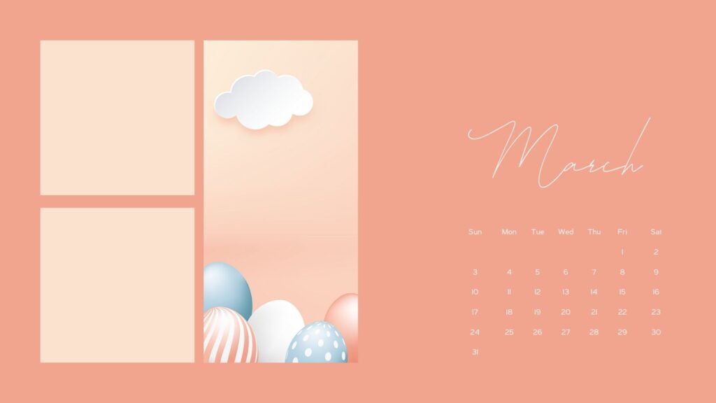 march screen wallpaper aesthetic easter