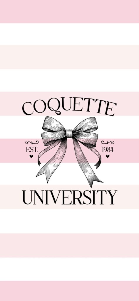 cute aesthetic wallpaper iphone coquette ribbon preppy