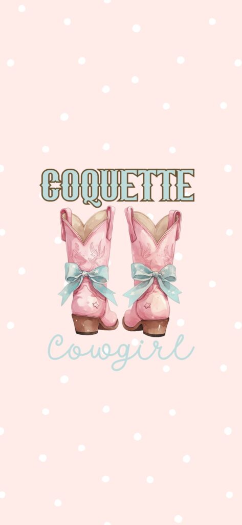 cute screensavers for iphone coquette cowgirl trendy western