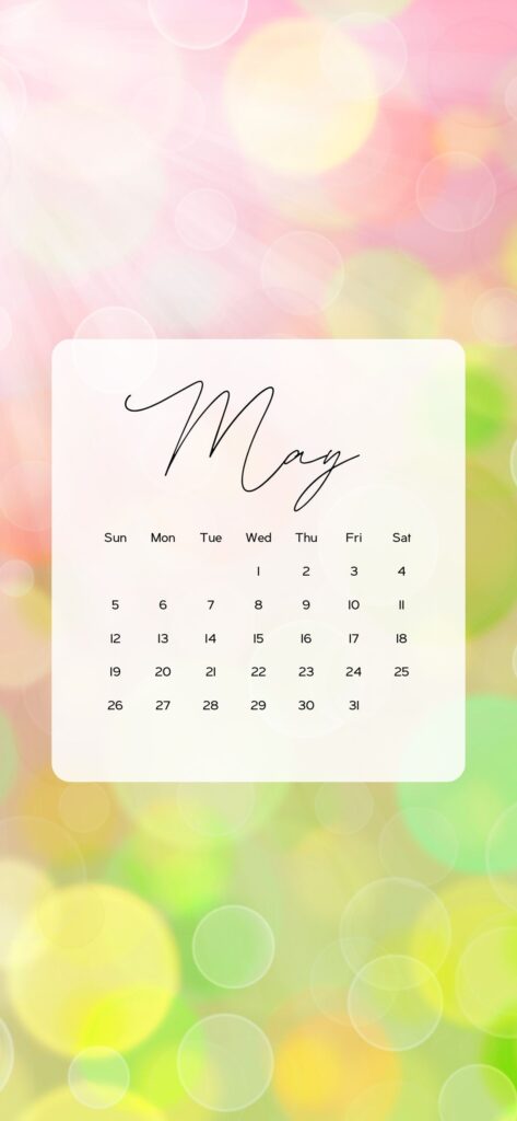 may calendar wallpapers y2k