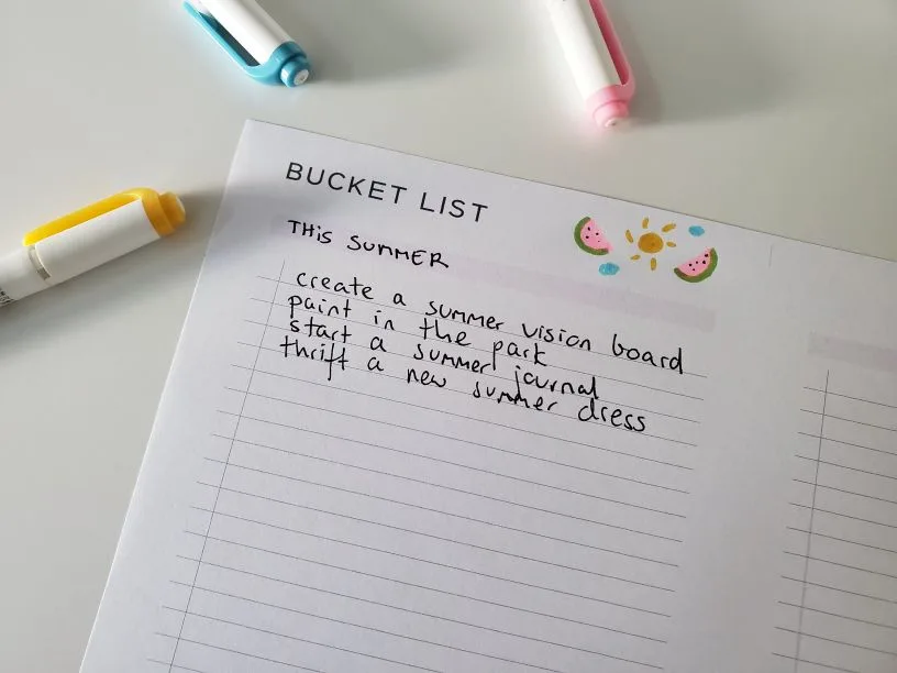 planners download bucket list elegant