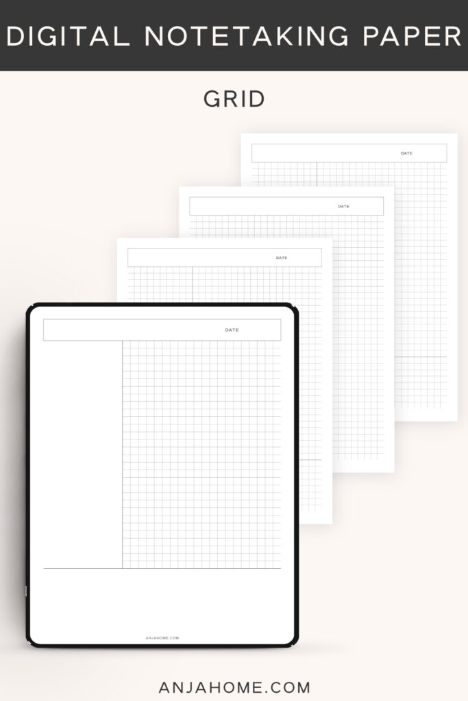 Notebook Template Goodnotes