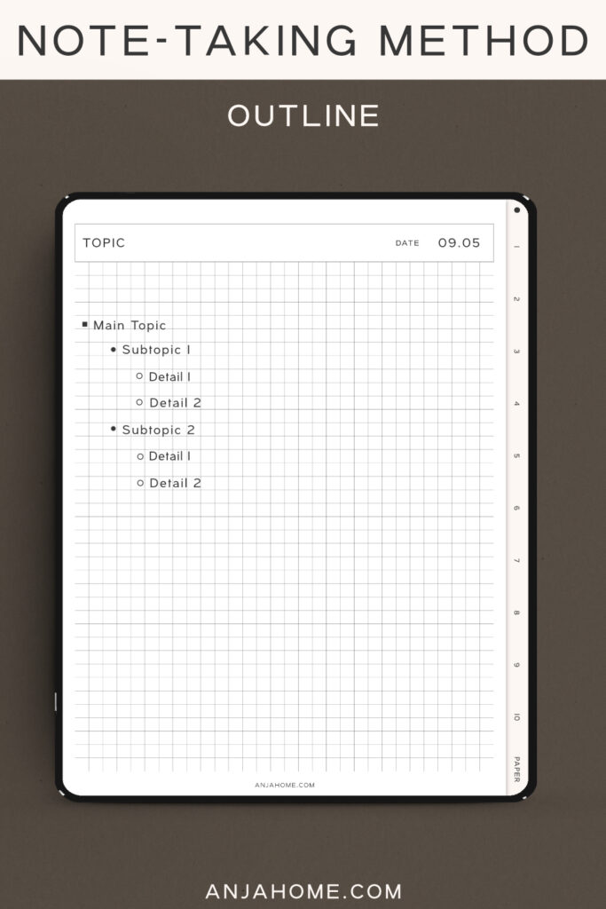 free digital notebook pdf goodnotes ipad